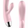 Silikonowy Wibrator B-Series Różowy USB 10 Funkcji z Podgrzewaniem - 9